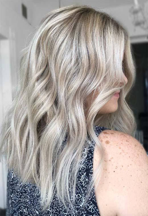 Ash Blonde Hair Color Shades