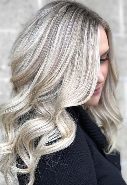 Ash Blonde Hair Color Shades