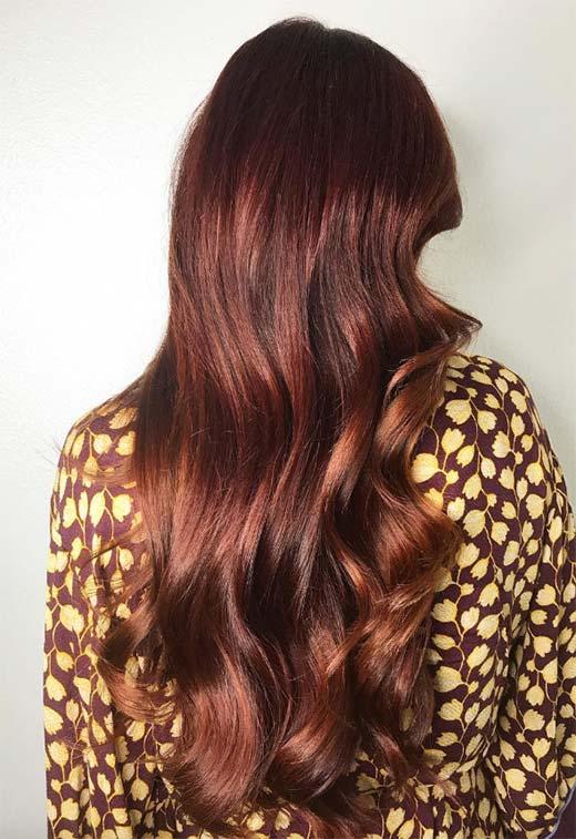 Auburn Hair Color Shades: Auburn Hair Dye Tips