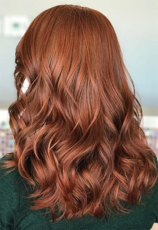 Auburn Hair Color Shades: Auburn Hair Dye Tips