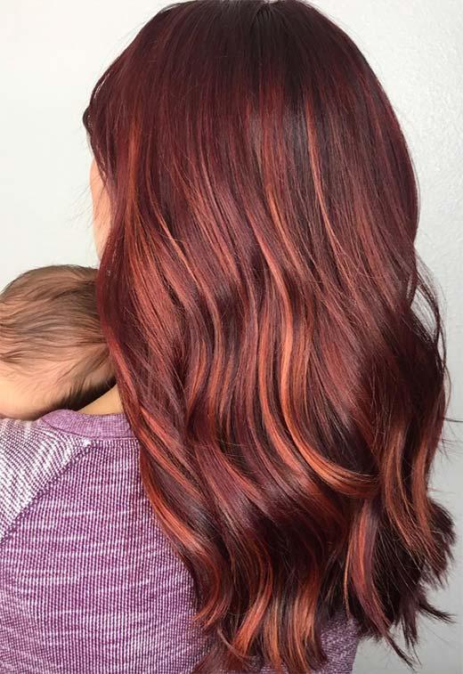 Auburn Hair Color Shades: Auburn Hair Dye Tips