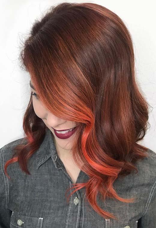 Auburn Hair Color Shades: Auburn Hair Dye Tips