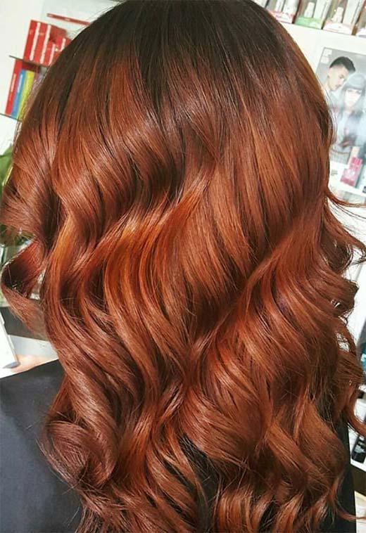 Auburn Hair Color Shades: Auburn Hair Dye Tips