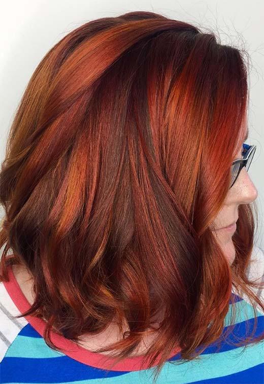 Auburn Hair Color Shades: Auburn Hair Dye Tips