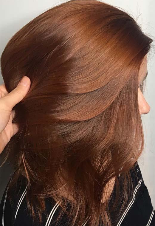 Auburn Hair Color Shades: Auburn Hair Dye Tips