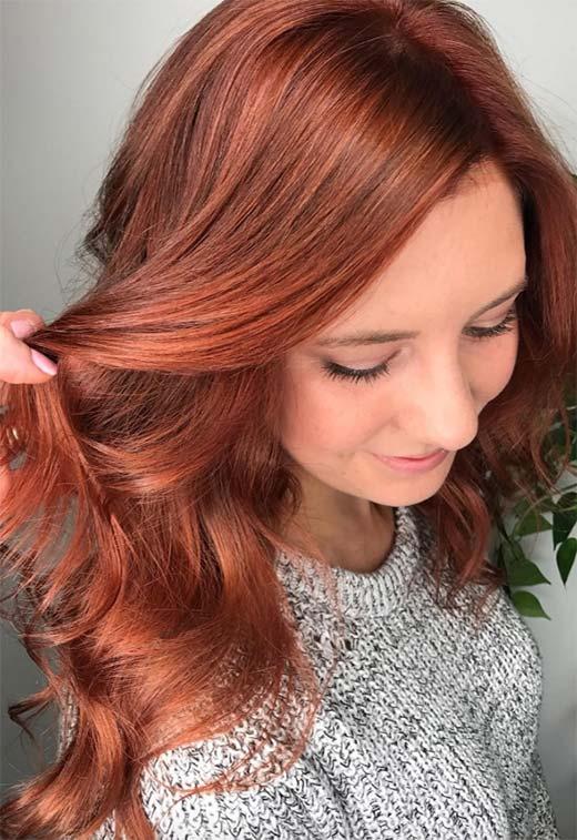 Auburn Hair Color Shades: Auburn Hair Dye Tips