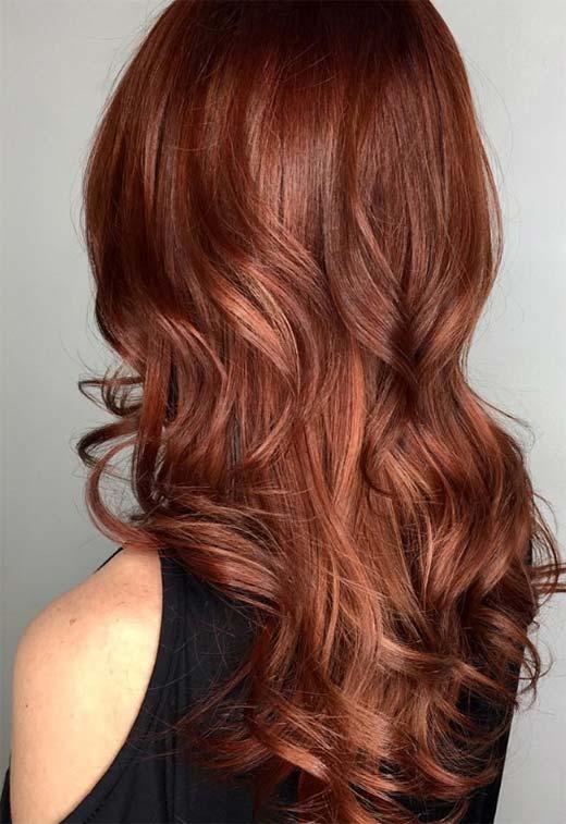 Auburn Hair Color Shades: Auburn Hair Dye Tips