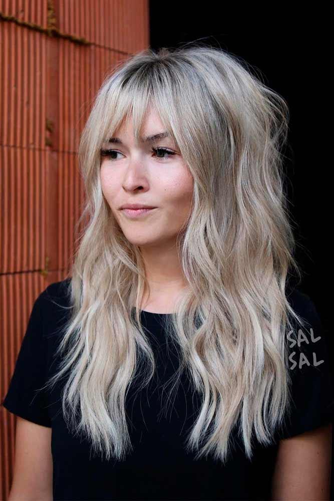 Bardot Hairstyle #blondehairstyles #shaggyhairstyles