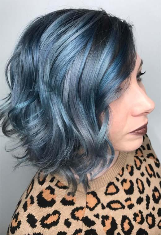 Blue Hair Color Shades: Blue Hair Dye Tips