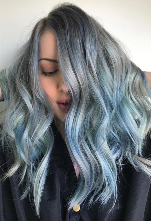 Blue Hair Color Shades: Blue Hair Dye Tips