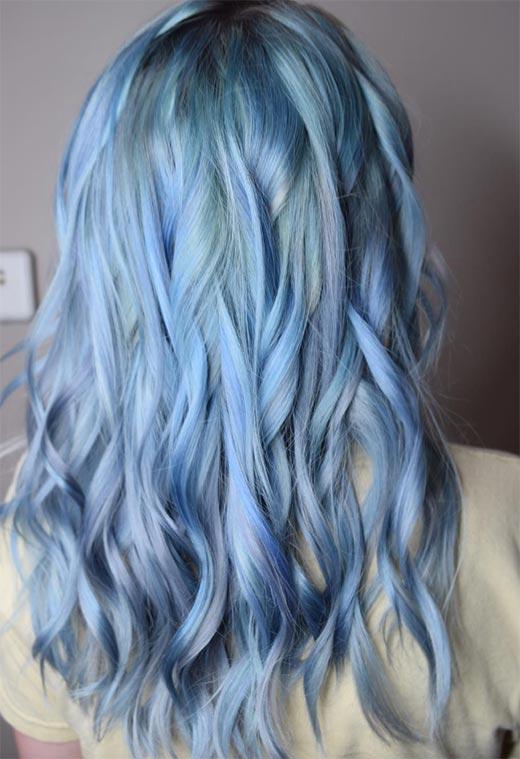 Blue Hair Color Shades: Blue Hair Dye Tips