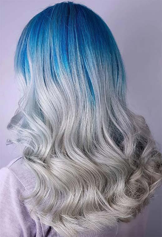 Blue Hair Color Shades: Blue Hair Dye Tips