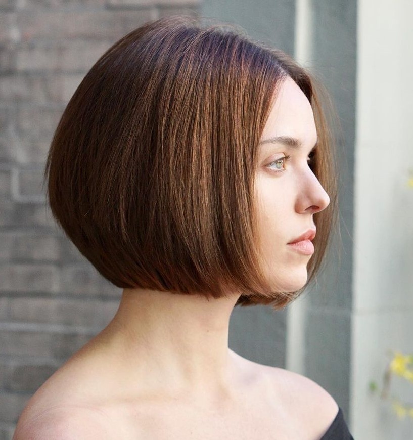 Blunt Chin Length Bob