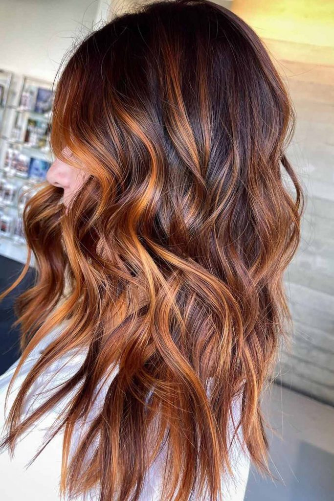 Caramel Hair with Highlights
