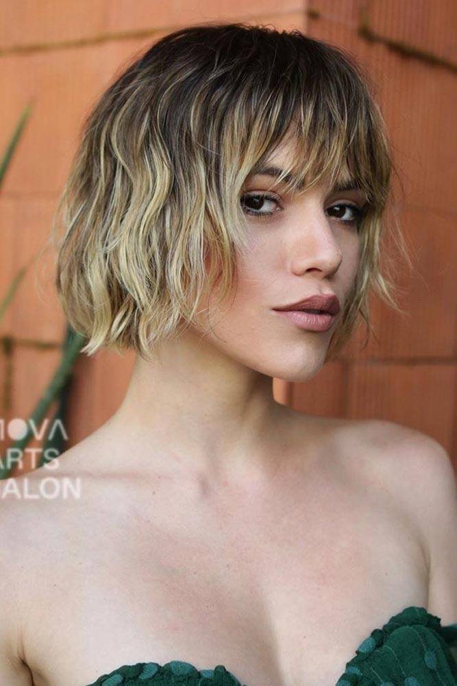 Classic Bob With Gentle Waves #shorthairstyles #shorthaircuts