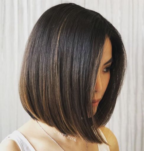 Collarbone Bob Haircut