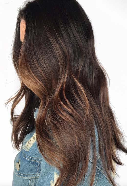 Dark Brown Hair Color Shades: Brunette Hair Color Ideas