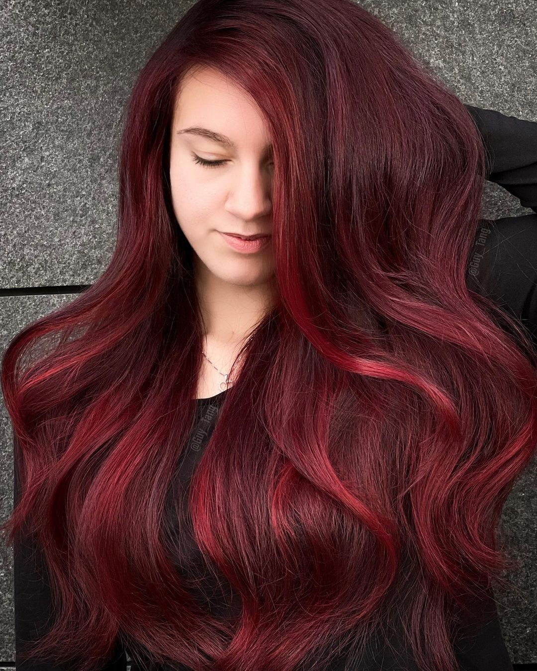 Dark Cherry Coke Red Hair