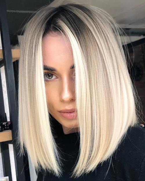 Gorgeous Blonde Lob