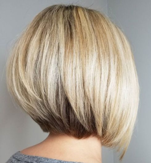 Inverted Bronde Bob