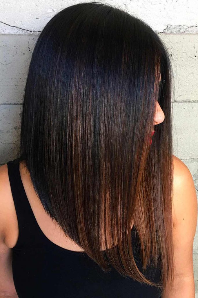 Inverted Long Bob Haircut #longbobhaircut #longbobhair #longbob