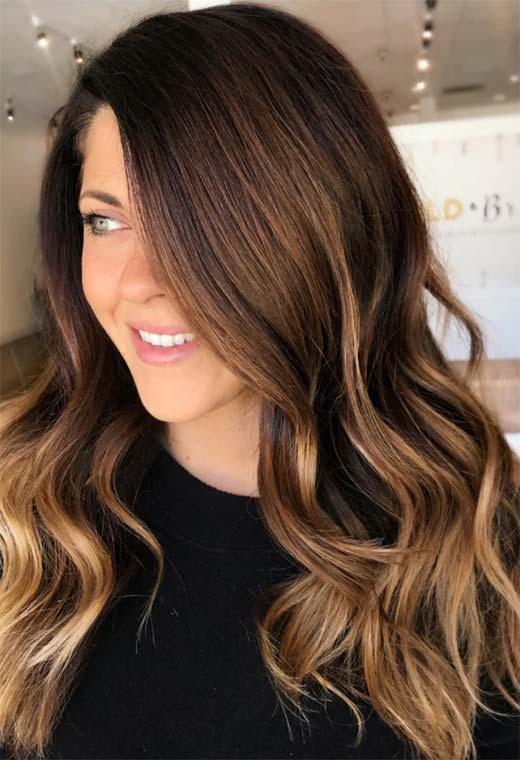 Light Brown Hair Color Shades: Brunette Hair Color Ideas