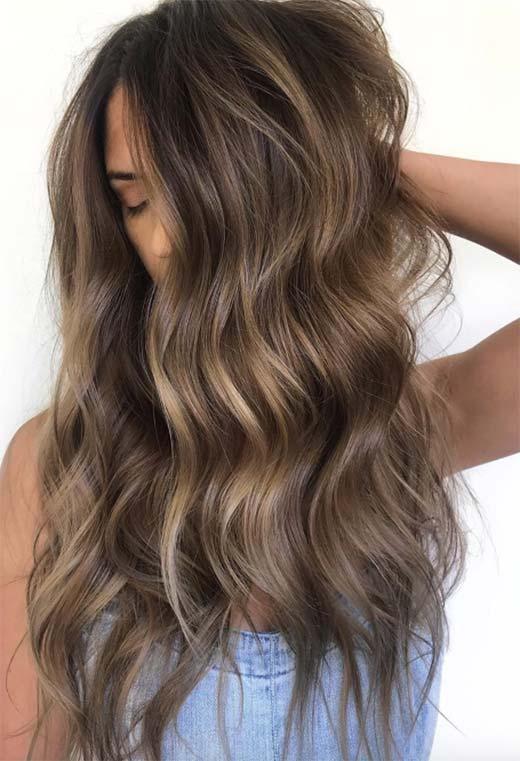 Light Brown Hair Color Shades: Brunette Hair Color Ideas