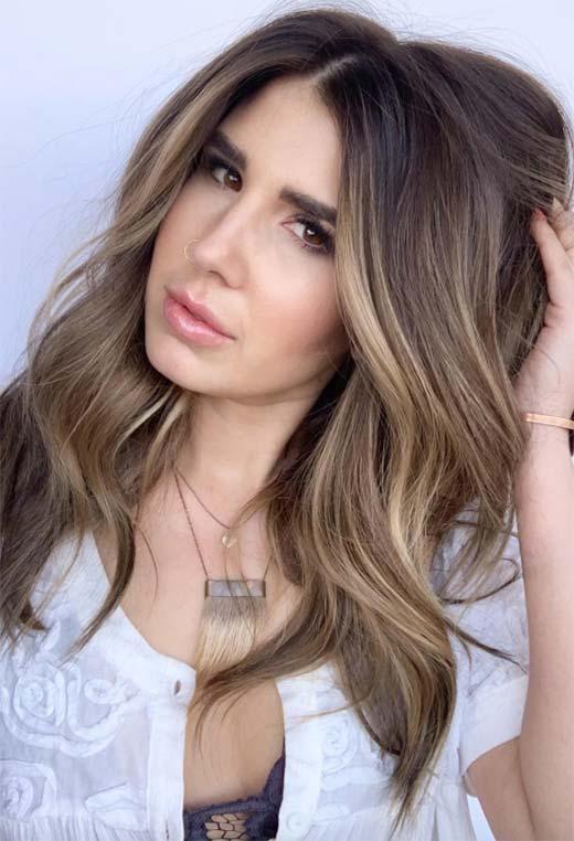 Light Brown Hair Color Shades: Brunette Hair Color Ideas