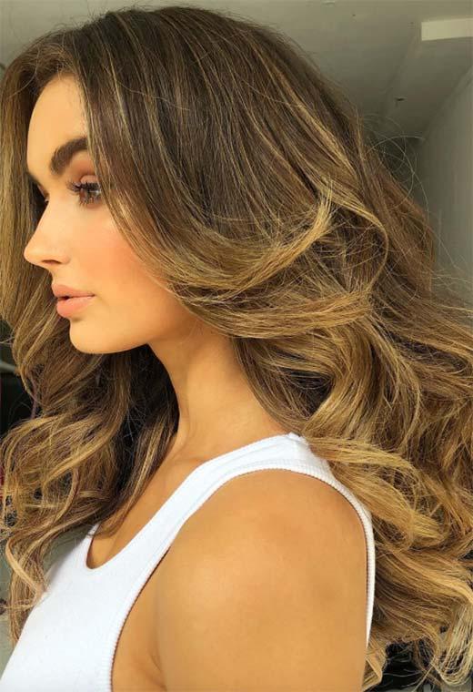 Light Brown Hair Color Shades: Brunette Hair Color Ideas