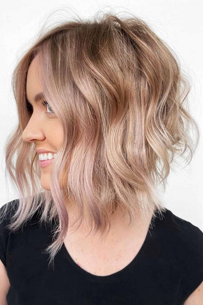 Long Inverted Bob For Thin Hair #invertedbob #bobhairstyle #bob