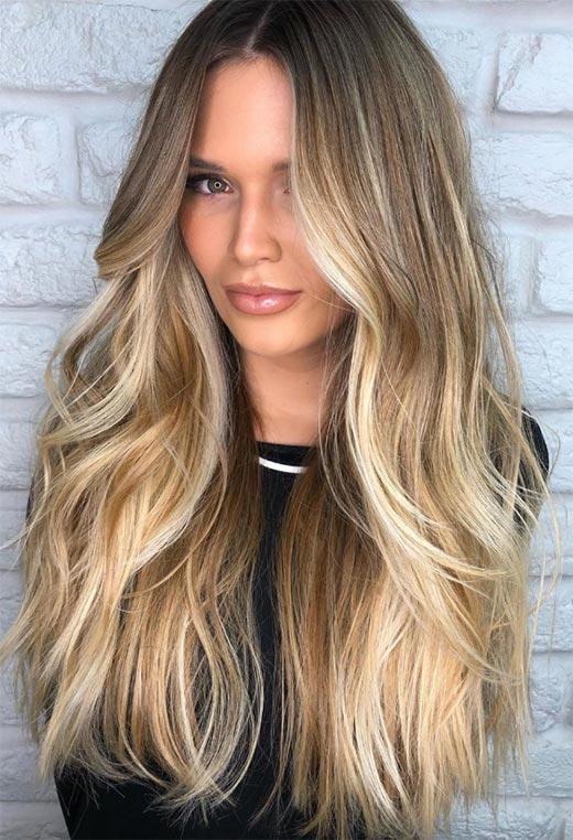 Long Layered Haircuts and Hairstyles