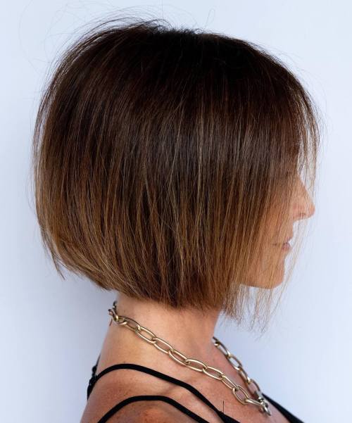 Neck-Length Bob Hairstyle