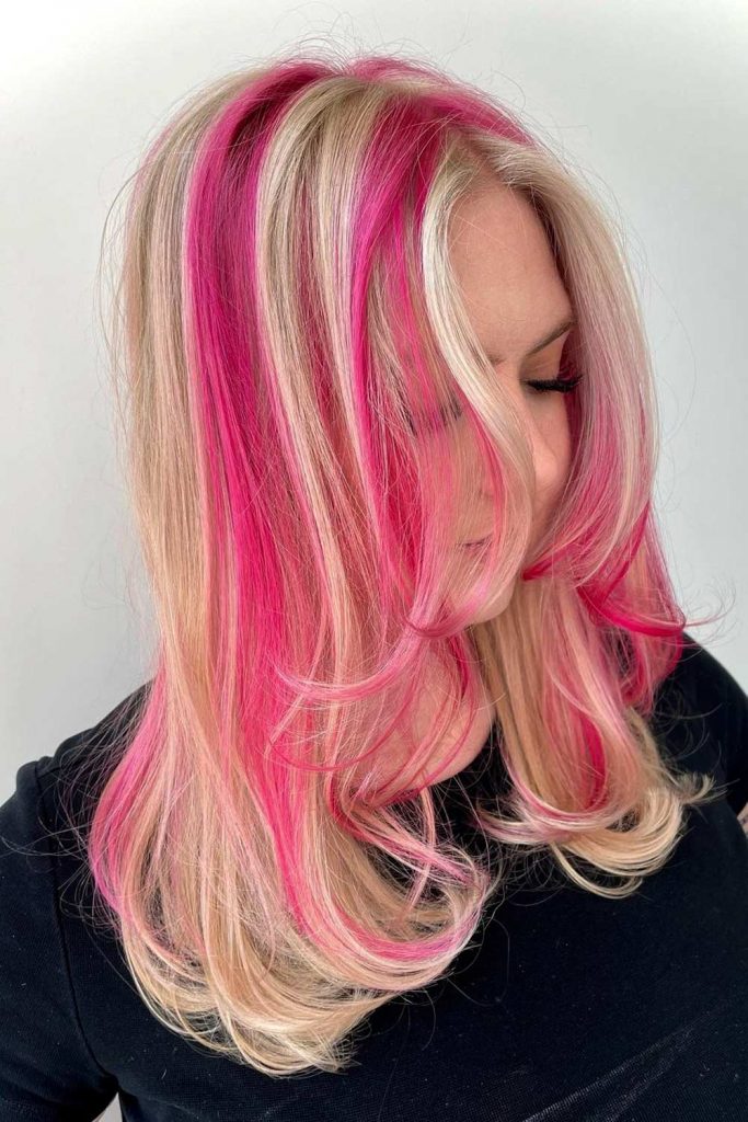 Pink Chunky Highlights