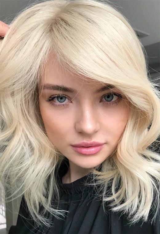 Platinum Blonde Hair Color Shades: Platinum Hair Ideas