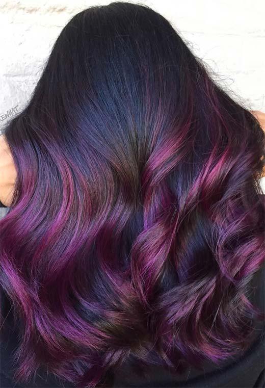 Plum Hair Color Shades: Plum Hair Dye Tips