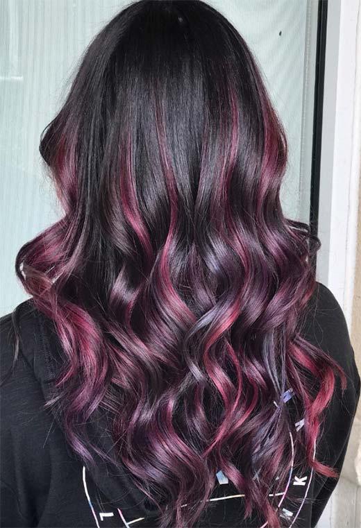 Plum Hair Color Shades: Plum Hair Dye Tips