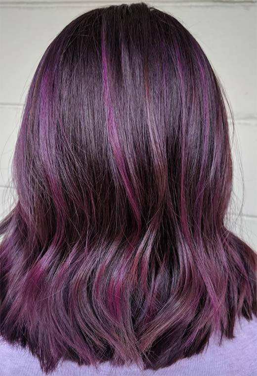 Plum Hair Color Shades: Plum Hair Dye Tips