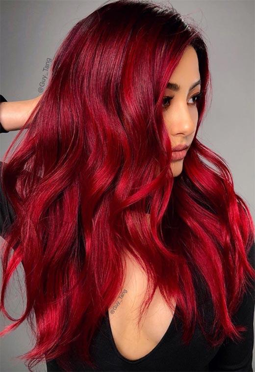 Red Hair Color Shades: Red Hair Dye Tips & Ideas