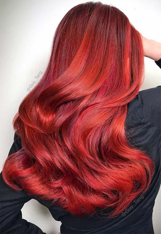 Red Hair Color Shades: Red Hair Dye Tips & Ideas