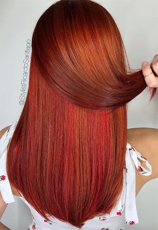 Red Hair Color Shades: Red Hair Dye Tips & Ideas