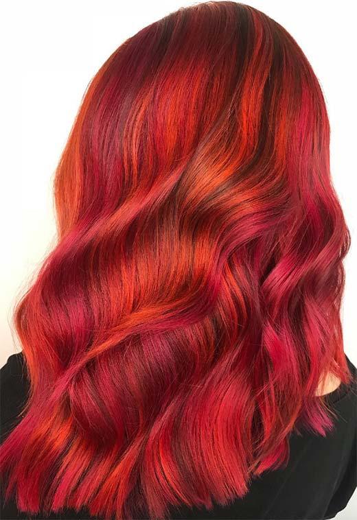 Red Hair Color Shades: Red Hair Dye Tips & Ideas