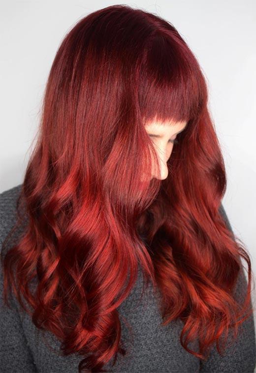 Red Hair Color Shades: Red Hair Dye Tips & Ideas