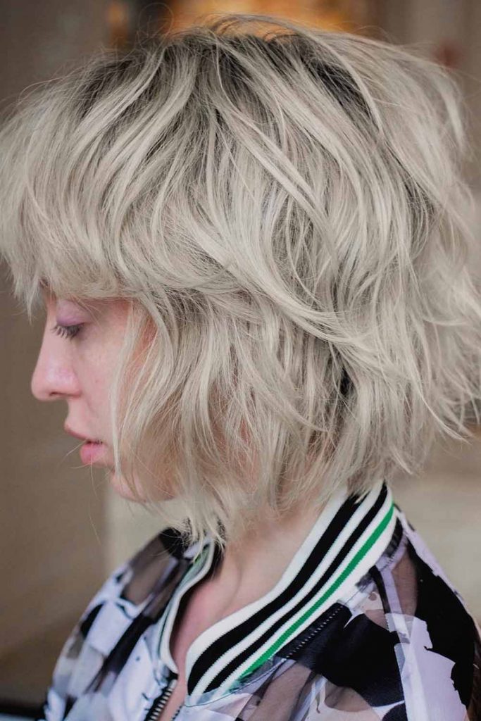 Shaggy Layered Bob