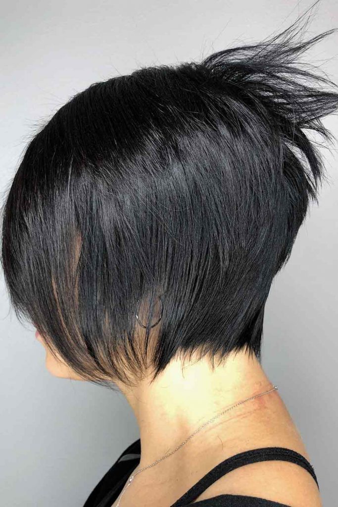 Short Layered Cut for Straight Hair