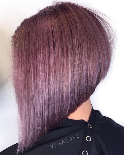 Steeply Angled Straight Bob