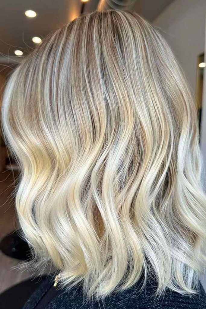 Tousled Blonde Bob