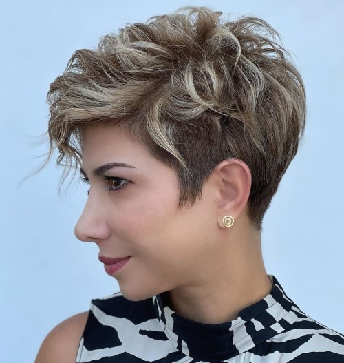 Asymmetrical Razored Pixie