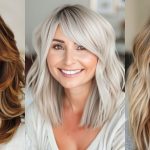 30 Medium-Length Layered Haircuts With Bangs