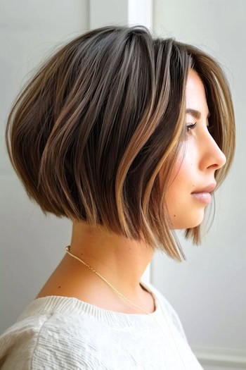 Aline Bob Short Hairstyle.