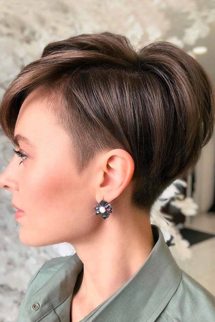 Asymmetry Haircut, short hair for chubby face, round face short hair cuts